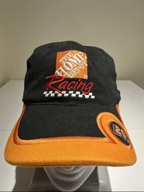 Nascar The Home Depot Racing Black and Orange Cap